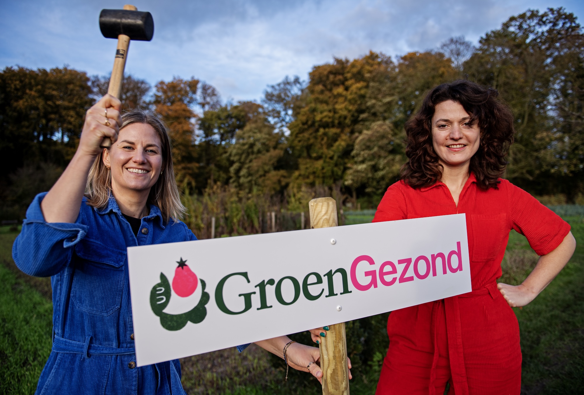 Het projectteam van GroenGezond: Meike Rijksen (Projectleider) & Yanna Hoek (Mobilisatiestrateeg)